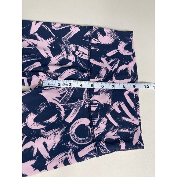 Lululemon Wunder Under High Rise Tight Graffiti Pop Antoinette True Navy Size 4 - Picture 9 of 9